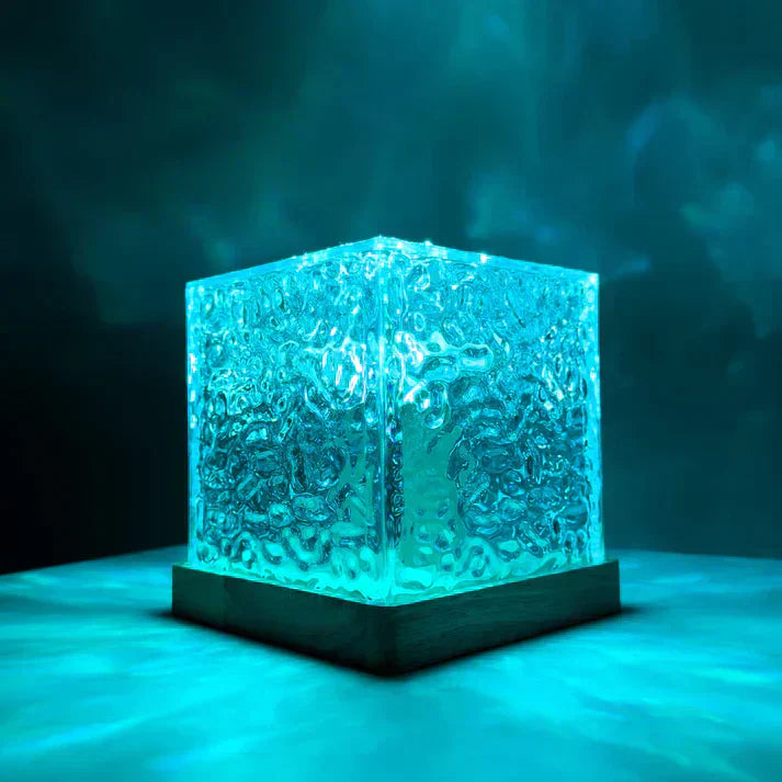 AuroraGlow | Wave Cube Lamp | Mennts