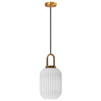 Marisol Vintage Glass Pendant Lights In Art Deco Style | Mennts