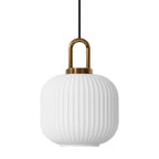 Marisol Vintage Glass Pendant Lights In Art Deco Style | Mennts