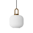 Marisol Vintage Glass Pendant Lights In Art Deco Style | Mennts