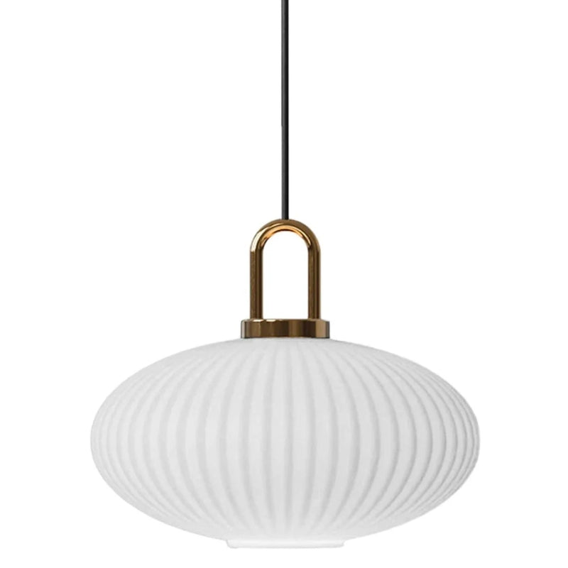 Marisol Vintage Glass Pendant Lights In Art Deco Style | Mennts