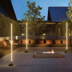 Solara Contemporary Outdoor Floor Lamp | Mennts