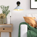 Vintage Industrial Wall Sconce in White | Mennts