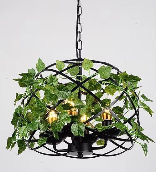 Thornwell Vintage Iron Cage Chandelier | Mennts