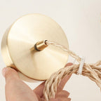 Antique Style Crystal and Glass Stone Pendant Chandelier | Mennts