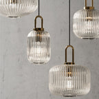 Marisol Vintage Glass Pendant Lights In Art Deco Style | Mennts