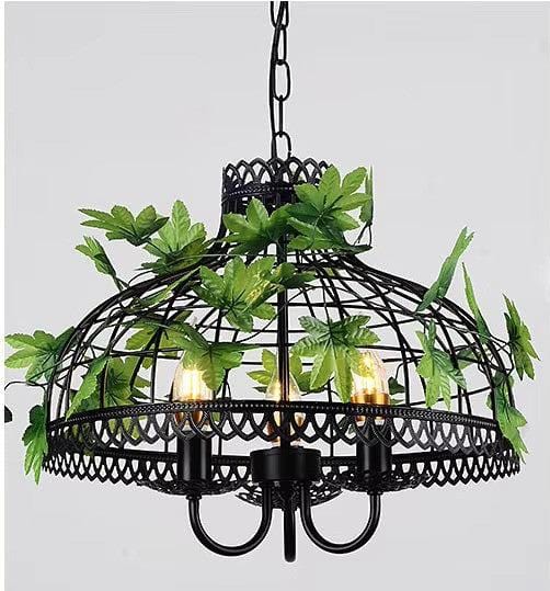 Thornwell Vintage Iron Cage Chandelier | Mennts