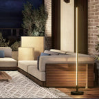 Solara Contemporary Outdoor Floor Lamp | Mennts