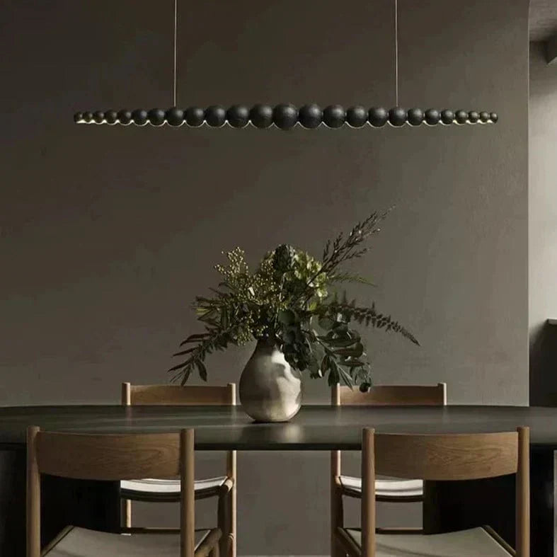 Arborcrest Wood Bead Chandelier | Mennts