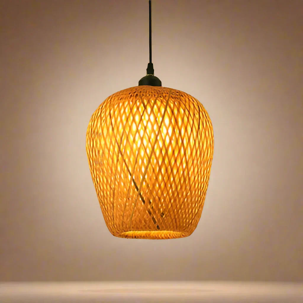 Avela Handcrafted Rattan Chandelier | Mennts