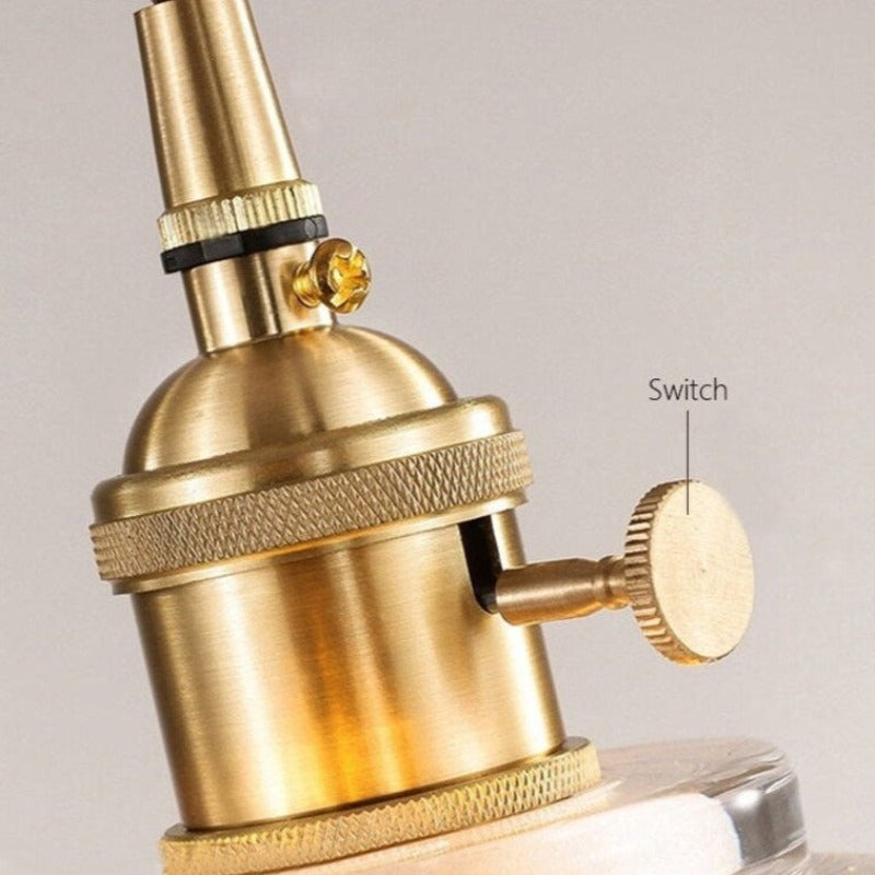 Antique Style Crystal and Glass Stone Pendant Chandelier | Mennts