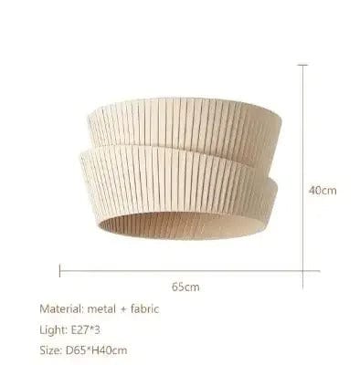 Aurelia Fabric Chandelier | Mennts