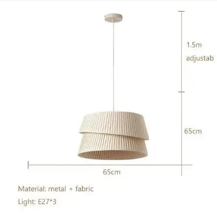 Aurelia Fabric Chandelier | Mennts