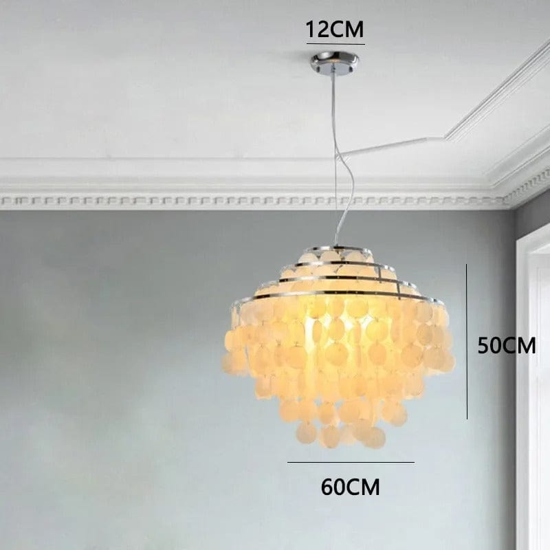 Lunara | Shell Chandelier | Mennts