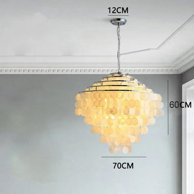 Lunara | Shell Chandelier | Mennts