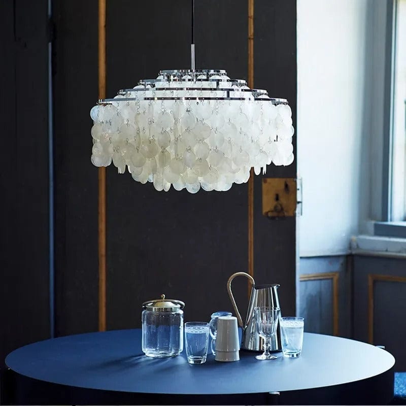 Lunara | Shell Chandelier | Mennts