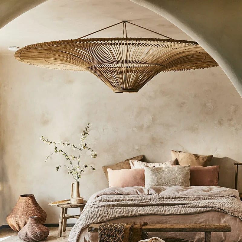 Liora Rattan Chandelier | Mennts