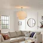 Liora Fabric Pendant Chandelier | Mennts