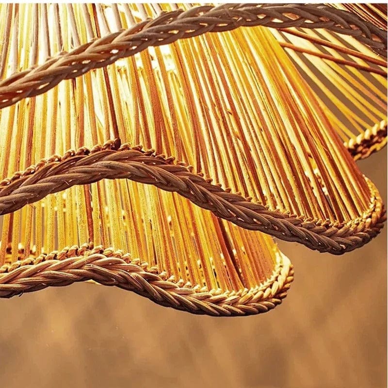 Liora Rattan Chandelier | Mennts