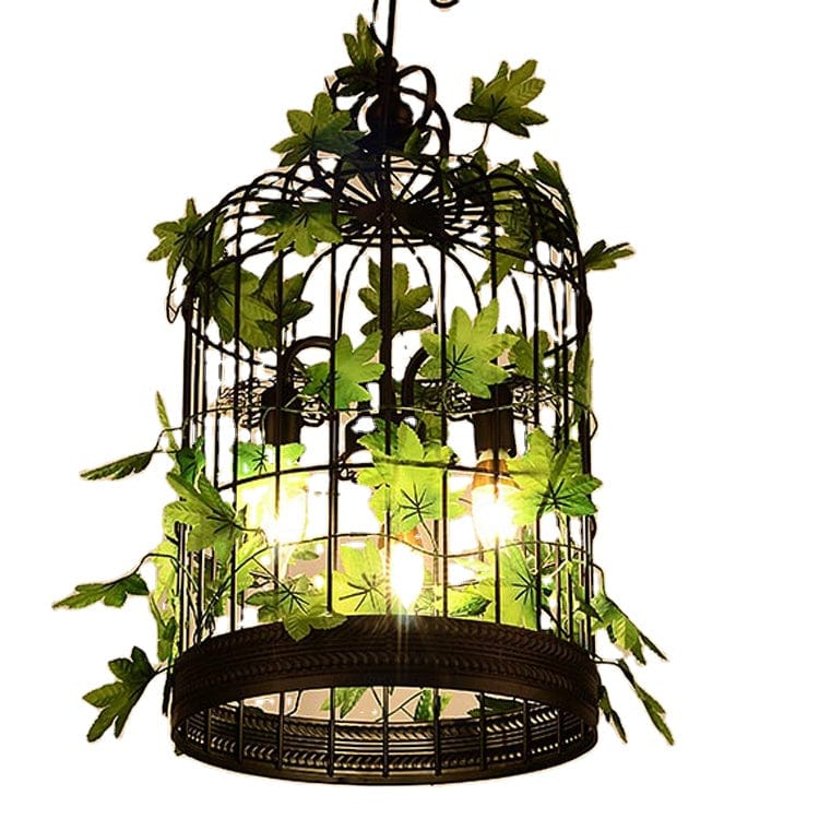 Thornwell Vintage Iron Cage Chandelier | Mennts
