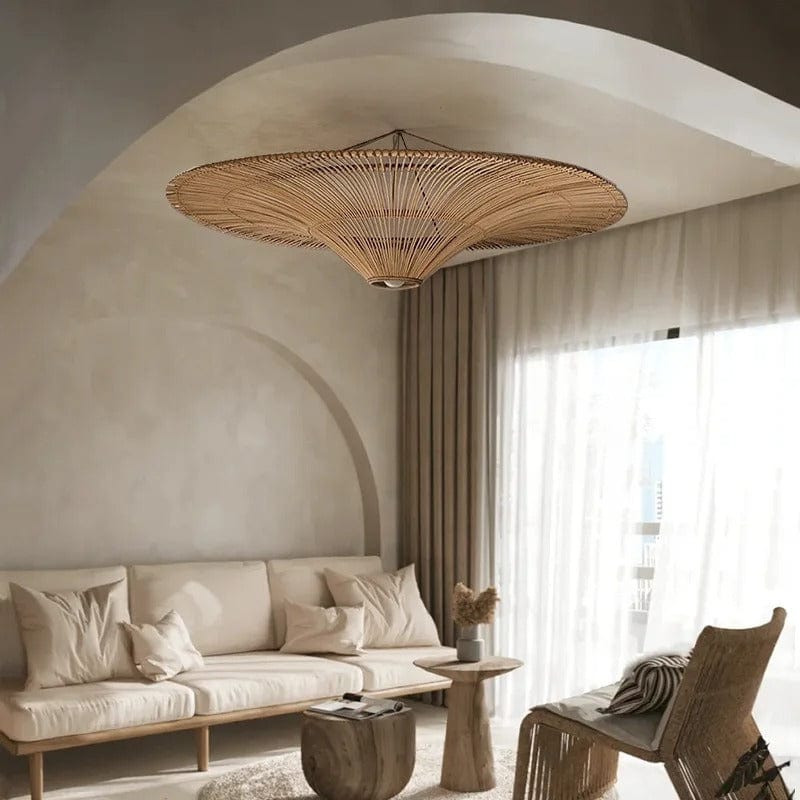 Liora Rattan Chandelier | Mennts
