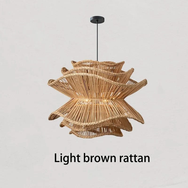 Liora Rattan Chandelier | Mennts