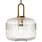 Marisol Vintage Glass Pendant Lights In Art Deco Style | Mennts