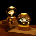 3D Illuminated Crystal Globe | Mennts