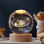 3D Illuminated Crystal Globe | Mennts